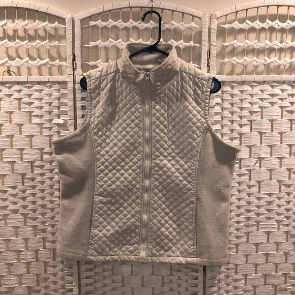 Izod White Vest Woman Size XL - Picture 1 of 5